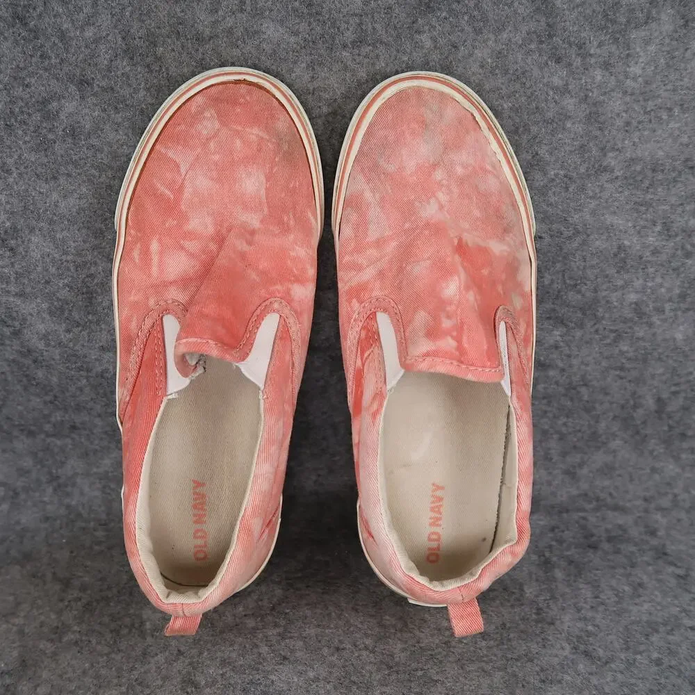 Old Navy Shoes Kids 4 Casual Sneakers Slip On Canvas Trainers Youth Flats
